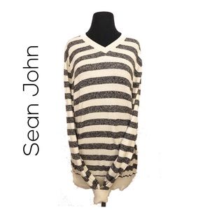 Sean John light weight V-neck Women’s Sweater, XL